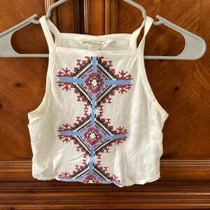 H&M Coachella Embroidered Women's crop Top